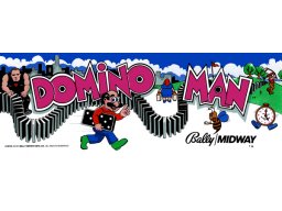 Domino Man (ARC)   © Bally Midway 1983    1/1