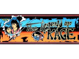 The Legend Of Kage (ARC)   © Taito 1985    1/3