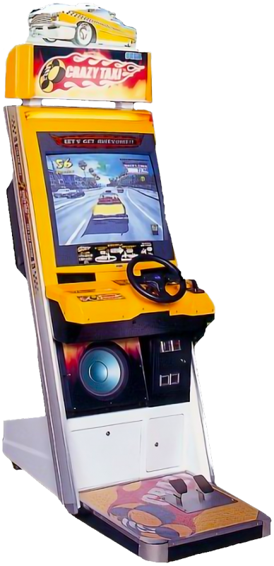 Аппараты crazy. Sega Crazy Taxi (Sega_2512). Развлекательный автомат Crazy Taxi High. Sega Naomi аркадный автомат. Игровой автомат пылесос.