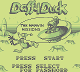 Daffy Duck: The Marvin Missions (GB)   © SunSoft 1994    1/3