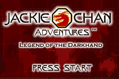 Jackie Chan Adventures: Legend Of The Dark Hand (GBA)   © Activision 2001    1/3