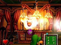 Luigi's Mansion   © Nintendo 2001   (GCN)    3/4