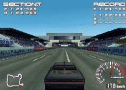 Ridge Racer Type 4   © Namco 1998   (PS1)    2/3