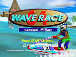 Wave Race 64   © Nintendo 1996   (N64)    1/3