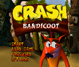 Crash Bandicoot (PS1)   © Sony 1996    1/3