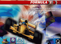 Formula 1   © Sony 1996   (PS1)    1/3