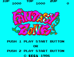Fantasy Zone (SMS)   © Sega 1986    1/3
