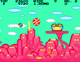 Fantasy Zone (SMS)   © Sega 1986    3/3