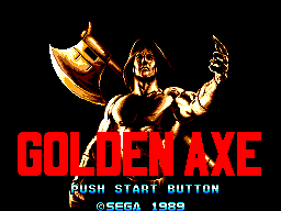 Golden Axe (SMS)   © Sega 1989    1/3
