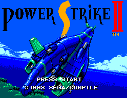 Power Strike II   © Sega 1993   (SMS)    1/3