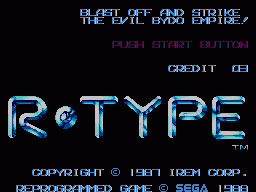R-Type (SMS)   © Sega 1988    1/3