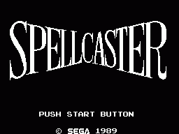 Spellcaster (SMS)   © Sega 1989    1/3