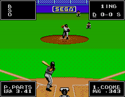American Baseball   © Sega 1988   (SMS)    2/3
