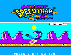 Desert Speedtrap   © Sega 1993   (SMS)    1/3