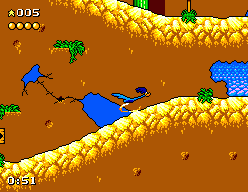 Desert Speedtrap   © Sega 1993   (SMS)    2/3