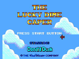 The Lucky Dime Caper (SMS)   © Sega 1991    1/2