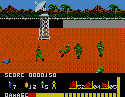 Operation Wolf (SMS)   © Taito 1990    2/3