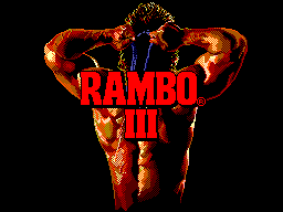 Rambo III (Sega 1988)   © Sega 1988   (SMS)    1/3