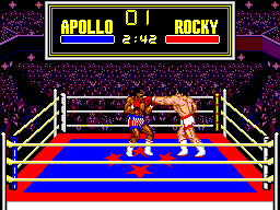 Rocky (1987) (SMS)   © Sega 1987    3/3