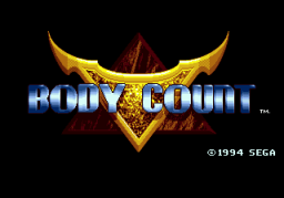 Body Count (SMD)   © Sega 1994    1/5