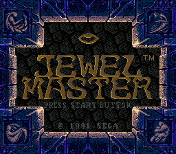 Jewel Master (SMD)   © Sega 1991    2/3