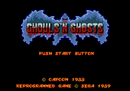 Ghouls 'N Ghosts   © Sega 1989   (SMD)    1/4