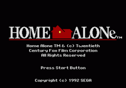 Home Alone (SMD)   © THQ 1991    1/4