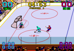 Mario Lemieux Hockey (SMD)   © Sega 1991    3/4