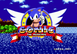 Sonic The Hedgehog (SMD)   © Sega 1991    1/4