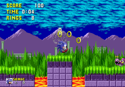 Sonic The Hedgehog (SMD)   © Sega 1991    4/4