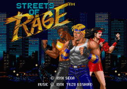 Streets Of Rage (SMD)   © Sega 1990    1/5