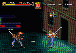 Streets Of Rage II (SMD)   © Sega 1993    2/3