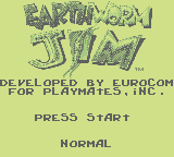 Earthworm Jim (GB)   © Playmates 1995    1/3