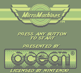 Micro Machines (GB)   © Ocean 1995    1/3