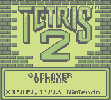 Tetris 2 (GB)   © Nintendo 1993    1/3