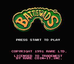 Battletoads (NES)   © Tradewest 1991    1/3
