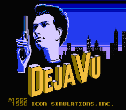 Deja Vu (NES)   © Seika 1988    1/3