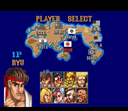 Street Fighter II   © U.S. Gold 1992   (SNES)    2/3