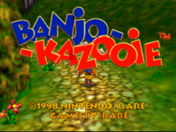 Banjo-Kazooie (N64)   © Nintendo 1998    1/2