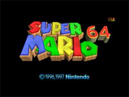 Super Mario 64 (N64)   © Nintendo 1996    1/5