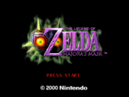 The Legend Of Zelda: Majora's Mask (N64)   © Nintendo 2000    1/27