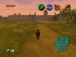 The Legend Of Zelda: Ocarina Of Time (N64)   © Nintendo 1998    8/9