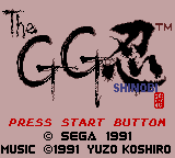 Shinobi (GG)   © Sega 1991    1/3