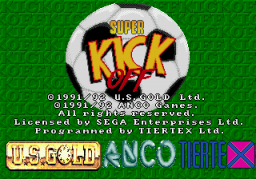 Super Kick Off (SMD)   © U.S. Gold 1992    1/3