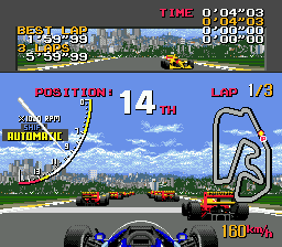 Super Monaco GP II (SMD)   © Sega 1992    3/3