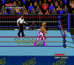 WWF Super Wrestlemania (SMD)   © Flying Edge 1992    2/3