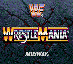 WWF Wrestlemania: The Arcade Game (SMD)   © Acclaim 1995    1/3