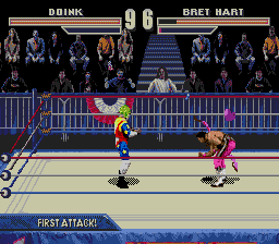 WWF Wrestlemania: The Arcade Game (SMD)   © Acclaim 1995    2/3