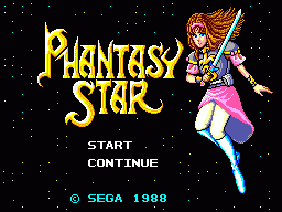 Phantasy Star (SMS)   © Sega 1987    1/30