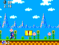 Sonic The Hedgehog (SMS)   © Sega 1991    5/12